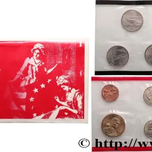 ÉTATS-UNIS D'AMÉRIQUE Série 11 monnaies - Uncirculated Coin set 2005 Denver fwo_716706 Monde Populaire