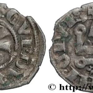 CROISADES - DUCHÉ D'ATHÈNES - GUI II DE LA ROCHE Denier tournois n.d. Athènes fwo_826679 Monde Livraison Mondiale