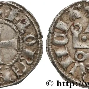 CROISADES - PRINCIPAUTÉ D'ACHAÏE - FLORENT DE HAINAUT Denier n.d. fwo_826698 Monde Petit Prix