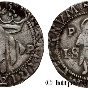 ROUSSILLON - VILLE DE PERPIGNAN - CHARLES Ier D'ESPAGNE Double sol de billon 1531 Perpignan fwo_713287 Monde Réduction