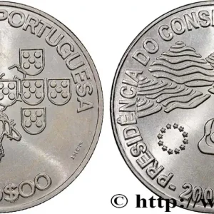 Top Qualité PORTUGAL 1000 Escudos Présidence du Conseil de l’Union Européenne 2000 fwo_736030 Monde
