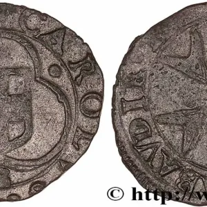 SAVOIE - DUCHÉ DE SAVOIE - CHARLES-EMMANUEL Ier Parpaiolle du 1er type (parpagliola di I tipo) n.d. Bourg-en-Bresse fwo_773738 Monde Gros Lot