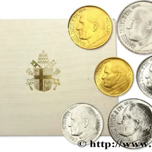 Satisfait Ou Remboursé VATICAN ET ÉTATS PONTIFICAUX Série 6 monnaies Jean-Paul II an III 1981 Rome fwo_775604 Monde