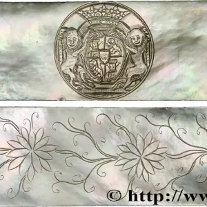 CHINE Jeton de jeux en nacre XIXe fwo_783866 Monde Affaire À Saisir