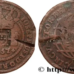 BRÉSIL - PRINCE JEAN REGENT 80 Réis contremarqué sur une 40 Reis de 1757 (1809) fwo_791677 Monde Offre Du Jour