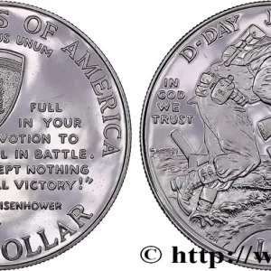 Vente Directe ÉTATS-UNIS D'AMÉRIQUE 1 Dollar Silver PROOF 38e anniversaire de la fin de la guerre de Corée 1991 Philadelphie - P fwo_797126 Monde