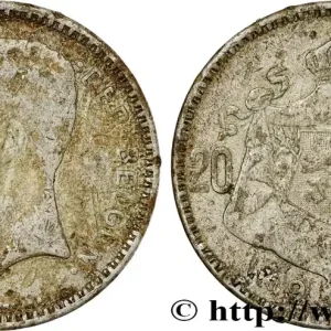 BELGIQUE 20 Francs Albert Ier légende Flamande 1934 fwo_798560 Monde Commande En Gros