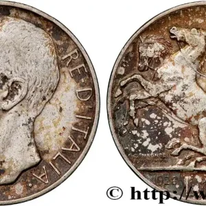 ITALIE 10 Lire Victor Emmanuel III - type tranche *FERT* 1928 Rome fwo_819759 Monde Commander Maintenant