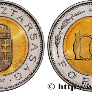 Super Prix HONGRIE 100 Forint armes de la Hongrie 1997 Budapest fwo_820934 Monde