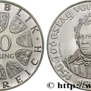 AUTRICHE 50 Schilling Proof 150e anniversaire de la mort du compositeur Franz Schubert 1978 fwo_822798 Monde Meilleure Vente