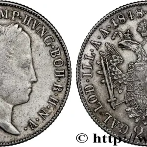 AUTRICHE 20 Kreuzer Ferdinand Ier 1848 Vienne fwo_822818 Monde Tendance