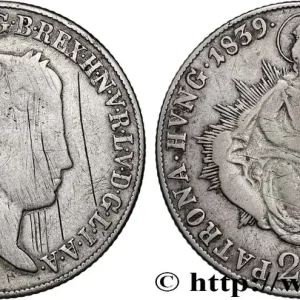 Réduction HONGRIE 20 Krajczar Ferdinand V 1839 Kremnitz fwo_822844 Monde
