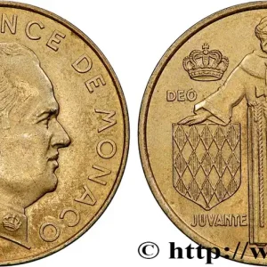 Prix Choc MONACO 20 Centimes Rainier III 1975 Paris fwo_823362 Monde