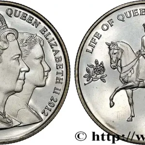 Vente Directe ÎLES VIERGES BRITANNIQUES 1 Dollar Proof reine Élisabeth II 2012 Pobjoy Mint fwo_824903 Monde