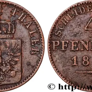 Offre Limitée ALLEMAGNE - PRUSSE 4 Pfenninge 1863 Berlin fwo_957491 Monde