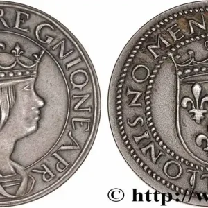 Vente Directe ITALIE - NAPLES - LOUIS XII Essai de métal (argent) et de module au type du ducat d’or de Naples de Louis XII n.d. Paris fwo_761789 Monde