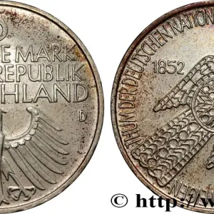 ALLEMAGNE 5 Mark Musée national germanique de Nuremberg 1952 Munich fwo_807943 Monde Nouvelle Collection