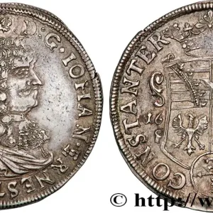 ALLEMAGNE - SAXE 2/3 Thaler au nom de Jean-Ernest 1677 fwo_815365 Monde Prix Promo