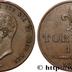 ITALIE - ROYAUME DES DEUX-SICILES - FRANÇOIS II 10 Tornesi 1859 Naples fwo_817568 Monde Dernier Modèle