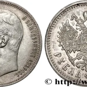Meilleure Qualité RUSSIE - NICOLAS II 1 Rouble 1897 Saint-Petersbourg fwo_817619 Monde
