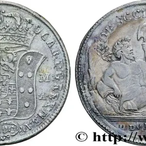 Artisanat ITALIE - ROYAUME DE NAPLES - CHARLES III 120 Grana 1747 Naples fwo_823632 Monde