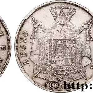 Usine Directe ITALIE - ROYAUME D'ITALIE - NAPOLÉON Ier 5 Lire 1813 Milan fwo_827143 Monde