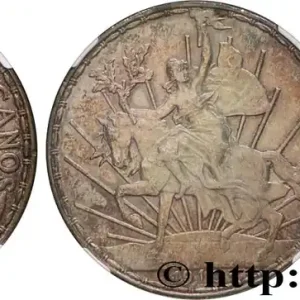 MEXIQUE 1 Peso Liberté à cheval 1910 Mexico fwo_827182 Monde Top Qualité