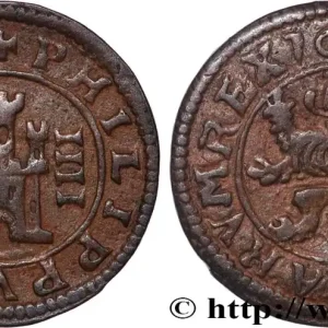 Prix Cassé ESPAGNE - ROYAUME D'ESPAGNE - PHILIPPE III 4 Maravedis 1603 Ségovie fwo_689899 Monde