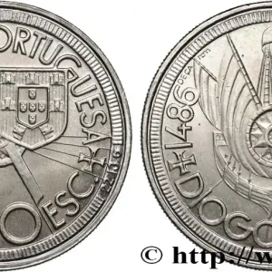 PORTUGAL 100 Escudos Diogo Cao et l’exploration des côtes africaines en 1486 1987 fwo_705472 Monde Pas Cher