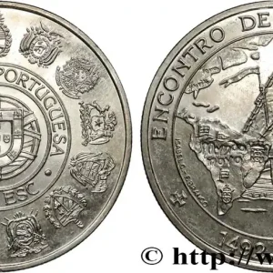 Prix Cassé PORTUGAL 1000 Escudos Rencontre des deux mondes 1992 fwo_769805 Monde