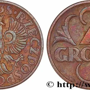POLOGNE 2 Grosze aigle 1938 Varsovie fwo_777287 Monde Édition Limitée