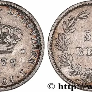 PORTUGAL - ROYAUME DU PORTUGAL - LOUIS Ier 50 Réis 1877 fwo_779418 Monde Promotion