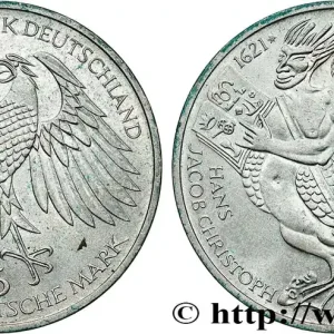 Livraison Gratuite ALLEMAGNE 5 Mark Hans Jacob Christoph von Grimmelshausen 1976 Munich fwo_796184 Monde