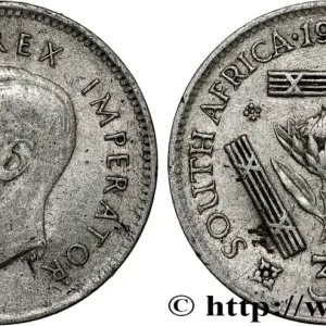 AFRIQUE DU SUD 3 Pence Georges VI 1941 Pretoria fwo_811444 Monde Expédition Rapide