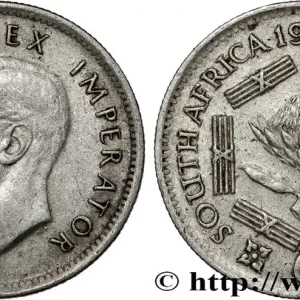 AFRIQUE DU SUD 6 Pence Georges VI 1943 Pretoria fwo_811447 Monde Offre Limitée