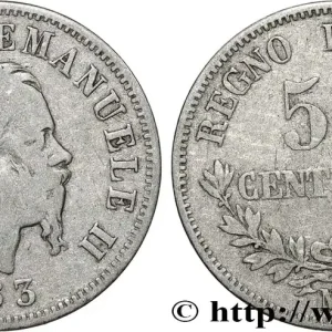 ITALIE 50 Centesimi Victor Emmanuel II 1863 Milan fwo_811489 Monde Remise