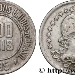 BRÉSIL 200 Reis “Liberté” 1935 fwo_821985 Monde Nouvelle Collection