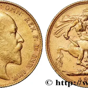OR, PALLADIUM ET PLATINE INVESTISSEMENT 1 Souverain Edouard VII 1903 Londres fwo_825764 Monde Vente Directe