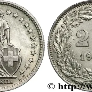 Nouveauté SUISSE 2 Francs Helvetia 1958 Berne - B fwo_827471 Monde