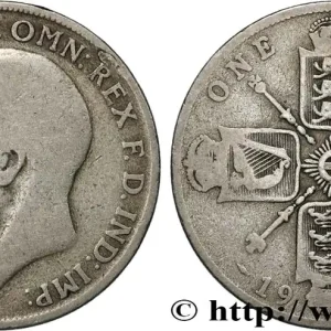 ROYAUME-UNI 1 Florin Georges V 1921 fwo_827548 Monde Tendance