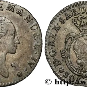 ITALIE - ROYAUME DE SARDAIGNE - CHARLES EMMANUEL IV 7 Soldi 6 Denari  1800 Turin fwo_825317 Monde Commande En Gros