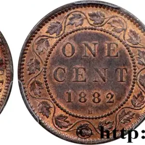 CANADA - VICTORIA 1 Cent 1882 Heaton fwo_828990 Monde Acheter Direct