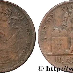 Pas Cher BELGIQUE 10 Centimes Léopold Ier 1832 Bruxelles fwo_831153 Monde