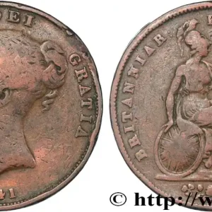 ROYAUME-UNI 1 Penny Victoria “tête jeune” 1841 fwo_831161 Monde Meilleure Vente