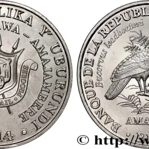 Paiement Sécurisé BURUNDI 5 Francs Bucorve du Sud 2014 fwo_492639 Monde