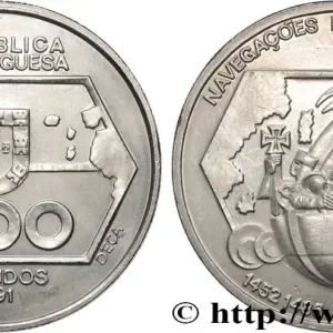 Achetez Aujourd’hui PORTUGAL 200 Escudos Navigation vers l’ouest 1991 Lisbonne fwo_705272 Monde