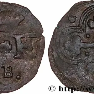 SAVOIE - DUCHÉ DE SAVOIE - CHARLES-EMMANUEL Ier Quart de sol (quarto di soldo) n.d. Bourg-en-Bresse fwo_753305 Monde Premium