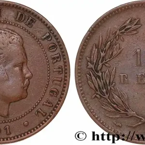 Expédié Aujourd’hui PORTUGAL - ROYAUME DU PORTUGAL - CHARLES Ier 10 Réis 1891 fwo_779317 Monde