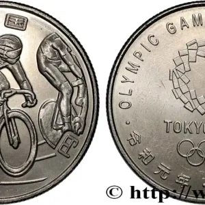 JAPON 100 Yen Jeux Olympiques Tokyo 2020 - cyclisme (2019) Hiroshima fwo_789354 Monde Exclusif
