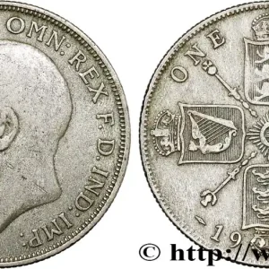 ROYAUME-UNI 1 Florin Georges V 1920 fwo_799267 Monde Livraison Gratuite